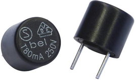 Belfuse MRT 2-BULK BEL Fuse Sicherung träge radial 2A Kis biztosíték THT 2.0 A 250.0 V Lomha -T- 100