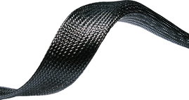 HellermannTyton 170-80531 HEGPL30-PET-BK Fonat védőtömlő Fekete Poliészter 18 - 55 mm 50 m