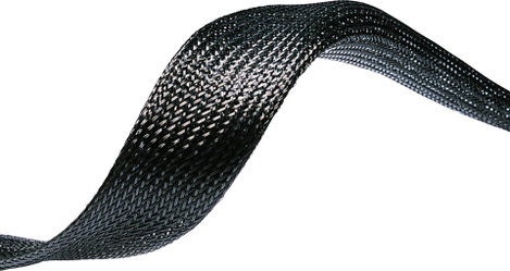 HellermannTyton 170-80531 HEGPL30-PET-BK Fonat védőtömlő Fekete Poliészter 18 - 55 mm 50 m