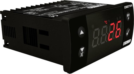 Emko ESM-3710-N 2 pontos szabályozó Hőmérséklet szabályozó Pt100 -50 - 400 °C Relé, 16 A (H x Sz x M 3. kép