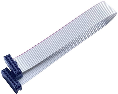 BKL Electronic 10120670 Szalagkábel Raszterméret: 2.54 mm 14 x 0.08 mm² Szürke 1 db