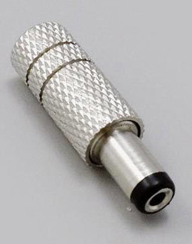 BKL Electronic 072686 Kisfeszültségű csatlakozó Dugó, egyenes 5.50 mm 2.10 mm 1 db