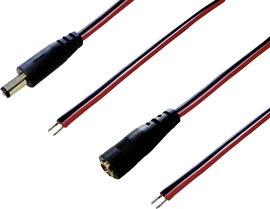 BKL Electronic 075217 Kisfeszültségű csatlakozóvezeték Kisfeszültségű alj, Kisfeszültségű dugó - Káb