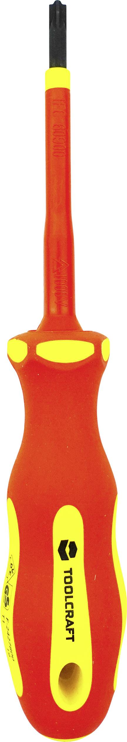 VDE plusz/mínusz csavarhúzó SL/PZ1, penge hossz: 80 mm, Toolcraft TO-6326247 2. kép