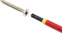 VDE plusz/mínusz csavarhúzó SL/PZ1, penge hossz: 80 mm, Toolcraft TO-6326247 3. bélyegkép