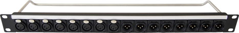 Cliff CP30183 XLR csatlakozó Alj, beépíthető, Dugó, beépíthető 1 db