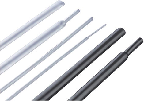 Hongshang 10453 Zsugorcső ragasztó nélkül Átlátszó 1.60 mm 0.80 mm Zsugorodási arány:2:1 méteráru