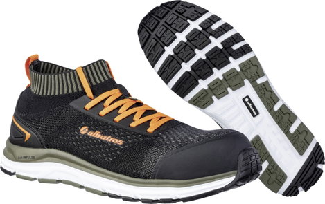 Albatros ULTIMATE IMPULSE OLIVE LOW 646730-40 ESD Biztonsági cipő S1P Cipőméret (EU): 40 Fekete, Oli