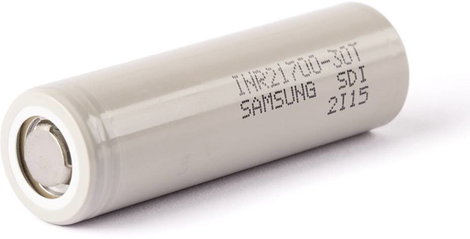 Samsung INR21700-30T Speciális akku 21700 Flat-top Lítiumion 3.6 V 3000 mAh 2. kép