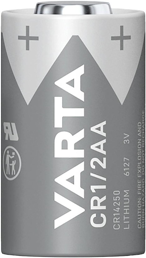 Varta LITHIUM Cylindr. CR1/2AA Bli 1 Speciális elem CR 1/2 AA Lítium 3 V 1 db