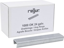 Regur OK 24 horganyzott huzalgyűrű 1 db Regur 60717 Méret (H x Sz) 10 mm x 100 mm