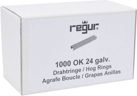 Regur OK 24 horganyzott huzalgyűrű 1 db Regur 60717 Méret (H x Sz) 10 mm x 100 mm 3. kép