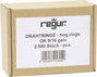 Regur OK 9/16 horganyzott gyűrűk 2500 db Regur 60724 Méret (H x Sz) 16 mm x 8 mm 5. bélyegkép