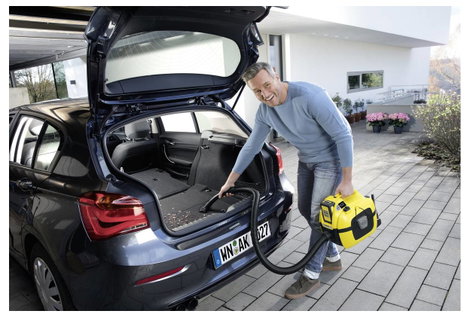 Kärcher Home & Garden WD 1 Compact Battery 1.198-301.0 Nedves-/száraz porszívó 230 W 7 l 1 akkuval 9. kép