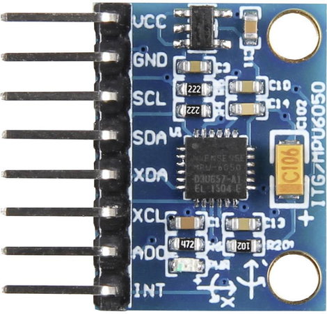 Joy-it MPU6050 Gyorsulás érzékelő 1 db Alkalmas: BBC micro:bit, Arduino, Raspberry Pi, Rock Pi, Bana 3. kép