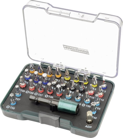 Brüder Mannesmann Mannesmann M29710 Bit készlet 32 részes