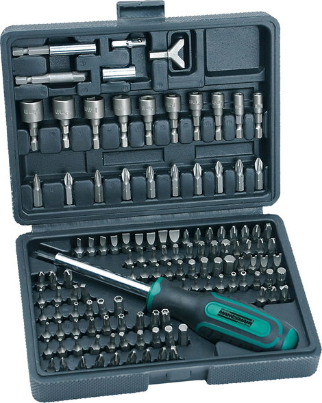 Brüder Mannesmann Mannesmann M29896 Bit készlet 122 részes