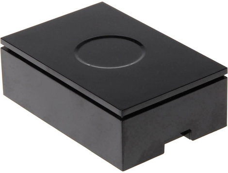 4B MFG Black SBC ház Alkalmas: Raspberry Pi Fekete 4. kép