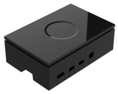 4B MFG Black SBC ház Alkalmas: Raspberry Pi Fekete 5. kép