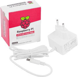 Raspberry Pi® RB-NETZTEIL4-W Dugasztápegység, fix feszültségű Alkalmas: Raspberry Pi Kimeneti áram (