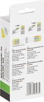 Quadrios RJ-45 csatlakozókészlet, CAT 5e 1906C176 Dugó, egyenes Pólusszám 8P8C Sárga 25 db 3. bélyegkép