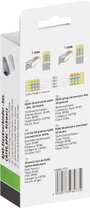 Quadrios RJ-45 csatlakozókészlet, CAT 5e 1906C173 Dugó, egyenes Pólusszám 8P8C Szürke 25 db 3. bélyegkép