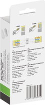 Quadrios RJ-45 csatlakozókészlet, CAT 6 1906C171 Dugó, egyenes Pólusszám 8P8C Fehér 25 db 3. bélyegkép