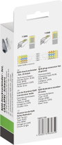 Quadrios RJ-45 csatlakozókészlet, CAT 6 1906C166 Dugó, egyenes Pólusszám 8P8C Szürke 25 db 3. bélyegkép