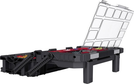 KETER Connect Rendszerező doboz (Sz x Ma x Mé) 560 x 160 x 320 mm Tartalom, tartalmi egységek rendel 7. kép