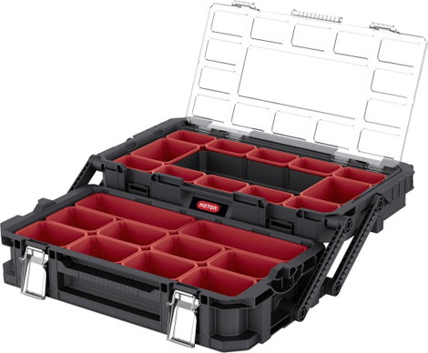 KETER Connect Rendszerező doboz (Sz x Ma x Mé) 560 x 160 x 320 mm Tartalom, tartalmi egységek rendel 8. kép