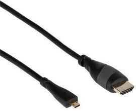 Joy-it K-1481 HDMI kábel Raspberry Pi [1x HDMI dugó - 1x HDMI dugó, D mikro] 1.80 m Fekete