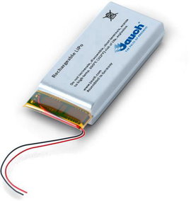 Jauch Quartz LP502030JH Speciális akku Prizmatikus Kábel LiPo 3.7 V 260 mAh