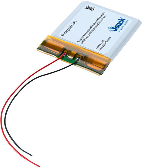 Jauch Quartz LP443441JU Speciális akku Prizmatikus Kábel LiPo 3.7 V 650 mAh