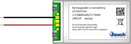 Jauch Quartz LP735977JH Speciális akku Prizmatikus Kábel Lítiumion 3.7 V 5000 mAh