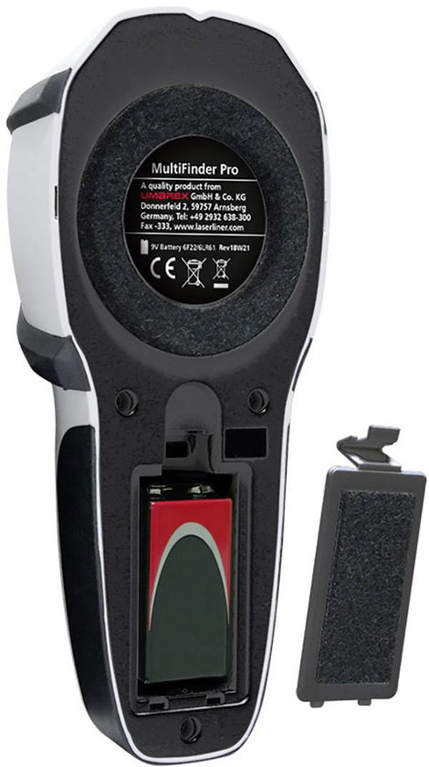 Laserliner Helymeghatározó Ortungsgerät MultiFinder Pro Metall bis 10cm/and.Mat.4-5cm 080.966A Keres 5. kép