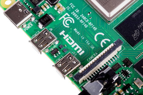 Raspberry Pi® Essentials Kit Raspberry Pi® 4 B 4 GB 4 x 1.5 GHz Tápegységgel, Házzal 3. kép