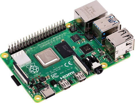 Raspberry Pi® Essentials Kit Raspberry Pi® 4 B 4 GB 4 x 1.5 GHz Tápegységgel, Házzal 6. kép