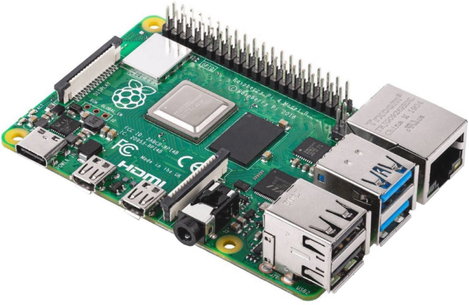 Raspberry Pi® Essentials Kit Raspberry Pi® 4 B 4 GB 4 x 1.5 GHz Tápegységgel, Házzal 7. kép