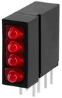 Vossloh Schwabe WU-1841 LED modul Piros 1.8 mm 32 mcd ömlesztett bélyegkép