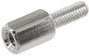 econ connect D3X05A5MH Econ Connect Távtartó (H) 13 mm M3 M3 Sárgaréz (nikkelezett) 1 db bélyegkép