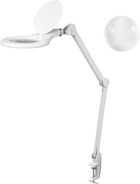 SMD LED-es nagyító lámpa 127 mm 9 W 5D 2.25X 600 lm, Toolcraft 2148846