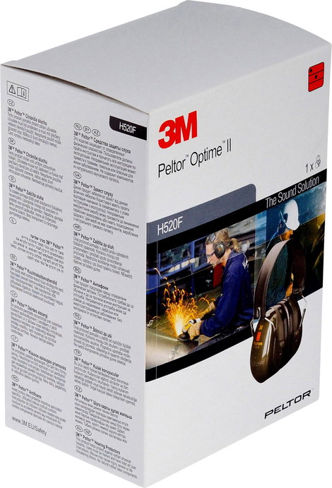 3M Peltor Optime II H520F Hallásvédő fültok 30 dB 1 db 2. kép