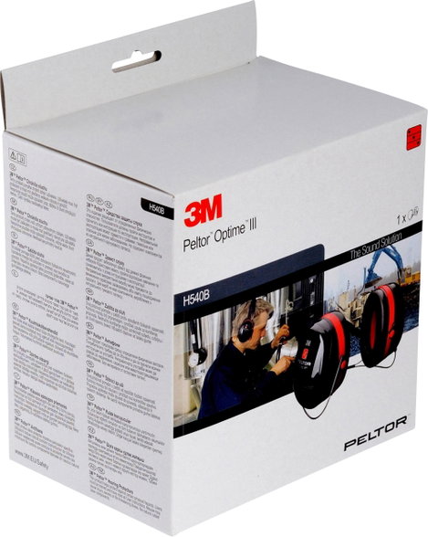 3M Peltor Optime III H540B Hallásvédő fültok 34 dB EN 352-1, EN 352-3:2002 1 db 2. kép