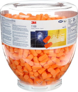 3M 1100B Hallásvédő füldugó utántöltő csomag 35 dB eldobható 500 pár