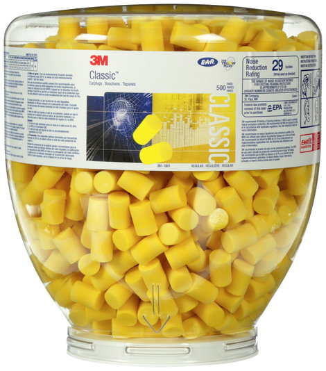 3M EAR PD01001 Classic Hallásvédő füldugó utántöltő csomag 31 dB eldobható 500 pár