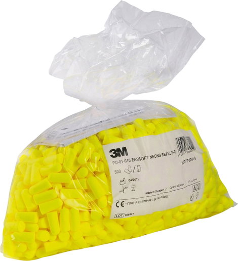 3M EAR PD01010 Hallásvédő füldugó utántöltő csomag 34 dB eldobható 500 pár