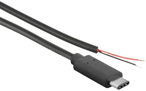 Joy-it K-1473 Áramkábel Raspberry Pi, Arduino, Banana Pi, Cubieboard [1x USB-C® dugó - 1x Kábel, nyi