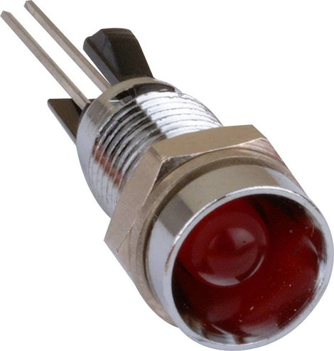 Mentor 2664.1003 2664.1003 LED foglalat Fém Alkalmas LED, 5 mm Csavaros