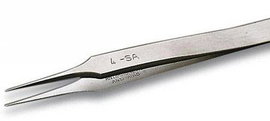 Weller Erem® 4SA Precíziós csipesz 1 db Hegyes, extra finom 110 mm