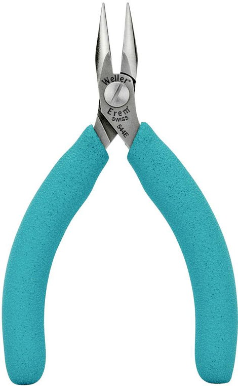Weller Erem® 544E ESD Lapos kerek csőrű fogó Lapos 8. kép
